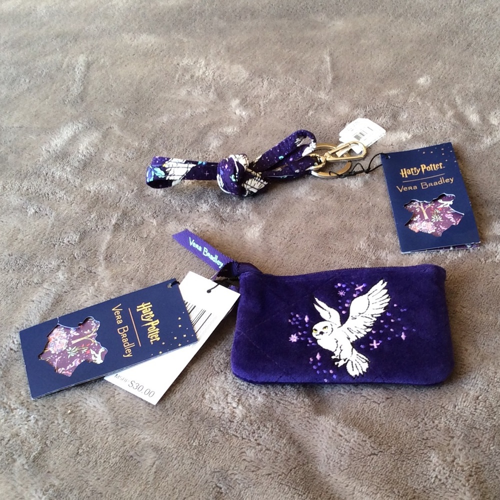 NWT Vera Bradley Harry Potter Zip ID & Lanyard Set - Picture 2 of 4